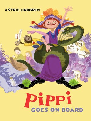cover image of Pippi Goes on Board